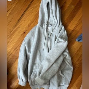 Princess Polly grey zip up